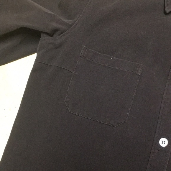 EUC J. Crew deep chocolate brown Button down blouse - Picture 6 of 11